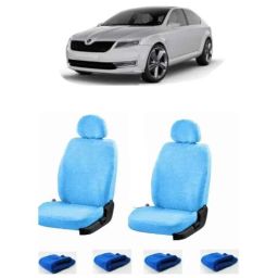 Oscar Sky Blue Aut-Sn-4561 Towel 1 Pcs\\Set Skoda Laura Car Seat Cover-picture-1