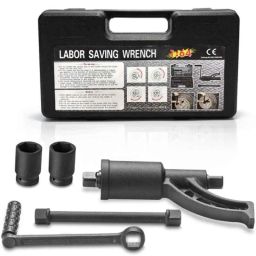 MECRAAF 1:64 Vanadium &a; Alloy Steel Labour Saving Wrench with 2 Sockets-44