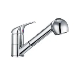 Rigwell Lifetime 54x231x186mm Chrome Finish Brass Sink Mixer with Pull Out Rinser, KA307-image-54