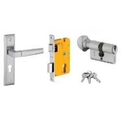 Dorset HL Series Cosmo 60mm Stainless Steel Door Handle Lock Set with Knob &a; Key-picture-44