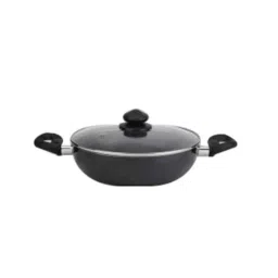 Sigri-Wala 2 Litre 24 cm 2 Layer Induction Bottom Aluminium Non-Stick Deep Kadhai-picture-18