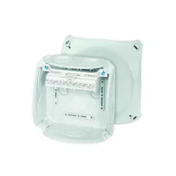 Hensel 2.5-6 Sqmm Cable Junction Box, Dimension: 130x130x77 mm, DK0606G (Pack of 5)-picture-2