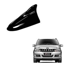 Auto Pearl ABS Black Universal Replacement Shark Fin Car Roof Antenna For Mahindra Quanto-35