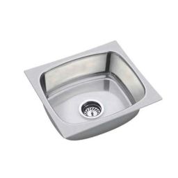 Rigwell Lifetime 24x18x9 inch Hi Gloss Finish Stainless Steel Single Bowl Kitchen Sink-image-12