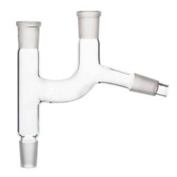 ABGIL B-34 Borosilicate 3.3 Glass Distillation Classian Sloping Head Adapter, ABG650-16