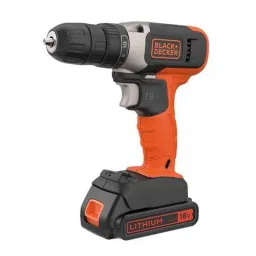 Black &a; Decker 18V Lithium-Ion Drill Driver with 1.5Ah Battery, BCD001C1-image-84