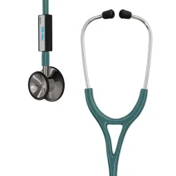Lifeline Excel-II Stainless Steel Green Chest Piece Stethoscope with 2 Way Tube, STH004-GN-image-16