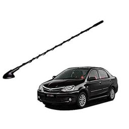 Auto Pearl Black Mount Rubber Mast Flexible Car Roof Antenna with Anti-Theft Design For Toyota Etios-image-89