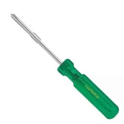 B K Jagan &a; Co Silver 810 Steel Two-in-One Screw Driver Green-picture-2