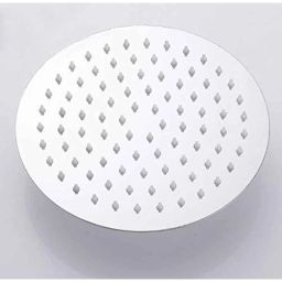 ZAP 8 inch Stainless Steel 304 Ultra Slim Circular Overhead Shower-image-11