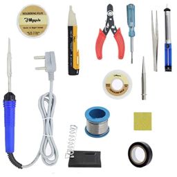 Hillgrove HGCM134 25W Electronic 13 in 1 Mobile Soldering Iron Equipment Tool Kit-45