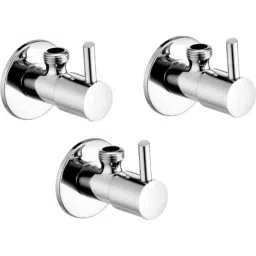 Fastgear Turbo Brass Chrome Finish Angle Wall (Pack of 3)-picture-26