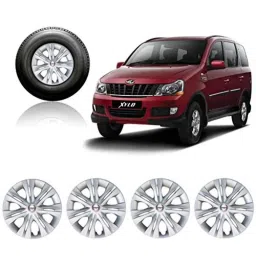 Auto Pearl 4 Pcs 15 inch Full Caps Wheel Cover Set for Mahindra Xylo-image-80