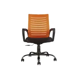 CELLBELL Desire C104 Fabric Medium Back Orange Ergonomic Chair, CBHKFOC1247-picture-43