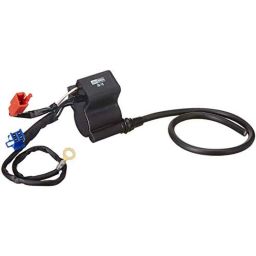 Uno Minda Black Case Ignitor with 1 Wire, 2 Pin Red, 4 Pin Blue Coupler &a; 1 Round Connector for TVS Star City, CI-2005-picture-27