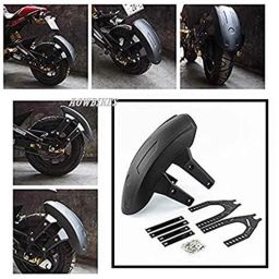 Meenu Arts Rear ABS Tyre Guard (Black) Universal for All Sport Bikes-33