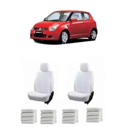 Oscar White Aut-Sn-4069 Towel 1 Pcs\\Set Maruti Suzuki Swift Car Seat Cover-picture-49