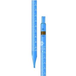 Borosil 5ml Class B Mohr Type Graduated White Marking Pipettes, 7062P55-15