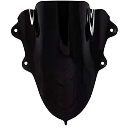 AOW Flexible and Unbreakeable Visor Glass for Yamaha R15 V3 (Black) B-11-16