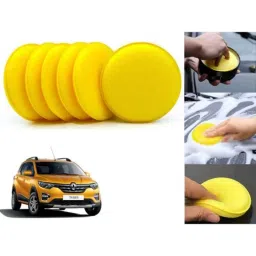 Auto Pearl Polyurethane Beige Washing &a; Waxing Polish Foam Sponge for Triber (Pack of 6)-picture-6