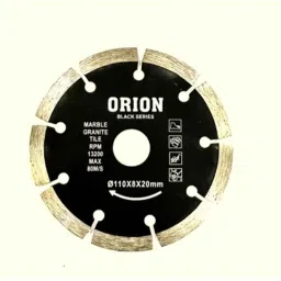 Orion Black Series 4 inchx20mm Segment Cutting Blade for Galaxy GLX-801 Grinder Machine-picture-45