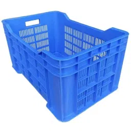 Singhal 54x36x29cm Plastic Blue Multipurpose Portable Storage Crate-image-15
