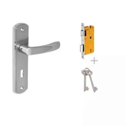 Dorset Bow HL BOW SC 176mm Zinc SC Finish Lock Set with KY Mortise Lever Lock (Pack of 3)-picture-40