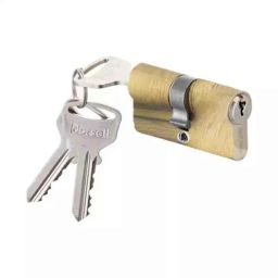 Dorset CL 106 PT 70mm Stainless Steel Antique Brass Finish Euro Profile Pin Cylinder Lock (Pack of 4)-image-36