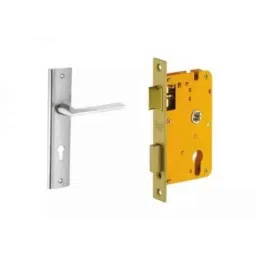 Dorset ML Series Ceto 10 inch Stainless Steel Silver Chrome Finish Door Handle Lock Set with (Pack of 3)-picture-18