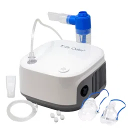 Dr Odin ONG 101 8ml White &a; Grey Smart Piston Compressor Nebulizer with Whisper-Quiet Operation-5