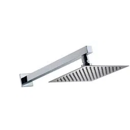 IRIS 6x6 inch Stainless Steel Chrome Finish Ultra Slim Square Rain Shower Head-image-48