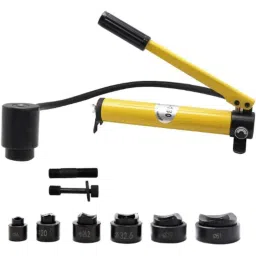 Voltz SYK-8A Professional 8T Hydraulic Knockout Punches Driver Kit-12