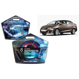 Auto Pearl Geestar Plus 8 Guage 2 Channel Amplifier Full Installation Kit for Maruti Suzuki Ciaz, GS-208-picture-46
