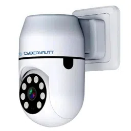 Cybernautt P2W 2MP Full HD PT Smart WiFi Camera with Two Way Audio, Auto Motion Track, Night Vision, Muti User View &a; Free 128GB Memory Card image 2