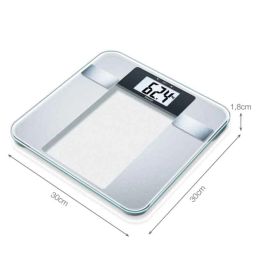 Beurer BG 13 150kg Glass LCD Display Diagnostic Weighing Scale image 4