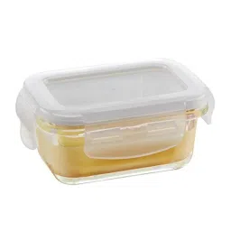 Borosil 120ml Glass Transparent Klip n Store Rectangular Storage Container with Air Tight Lid, IYRTHLS0150-picture-48