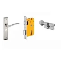 Dorset HL Series Fina 60mm Stainless Steel Door Handle Lock Set with Coin &a; Knob (Pack of 2)-picture-26