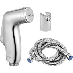HomeWorks Bloom ABS &a; SS 304 Chrome Finish Health Faucet Set-29