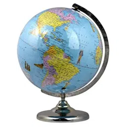 Generic 12 inch Educational Rotating World Map Globe, KU-132-0