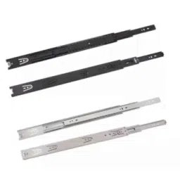 Quba Q-DS-RF-30-BL 45kg 250-600mm Steel Black Phosphate Finish Ball Bearing Side Mount Drawer Slide, 701.0030.0540-image-22