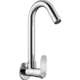 Kimson Curve Collection 1/2 inch BSP Brass Silver Chrome Plated Curve Sink Cock Wash Basin Pillar Tap Faucet, KCUR-8210-image-24