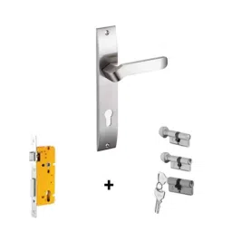 Dorset ML Series ML HALE 60mm Stainless Steel GMHG Finish Lock Set (Pack of 2)-picture-42