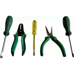 Hanbon 5 Pcs Steel Electrical Hand Tool Kit, 111105-25