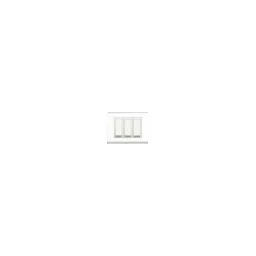 Anchor Roma Classic 12 Module Lira White Plate with White Frame, 35355WH (Pack of 6)-picture-10