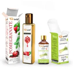 GoWoo 2 Pcs 10ml Natural Therapeutic Grade Cold Pressed Lemongrass Aroma Oil &a; 100ml Pomegranate Seed Carrier Oil Set, GWOC777-P28+P184-picture-9