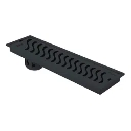 Ruhe 32x5 inch Stainless Steel 304 Black PVD Coated Wave Shower Drain Channel, 16-0131-18-picture-22