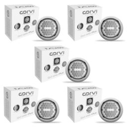 Corvi Spot 3 6W 4000K White Ceiling Spot Light, HPCA34156 (Pack of 5)-image-30