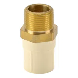 Astral CPVC Pro 20x15mm Reducing Male Adaptor with Brass Threads, M512111314-image-72