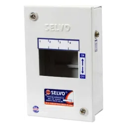 Selvo 4 Pole Metal MCB Enclosure, GSELSPN11046 (Pack of 6)-14