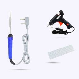 Hillgrove HGCM477M1 25W Soldering Iron High Temperature Machine &a; 20W Hot Glue Gun Combo, HGCM845 image 4
